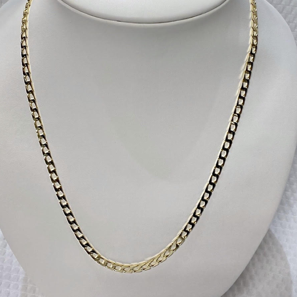 Yellow Gold 10kt. 20" Square
