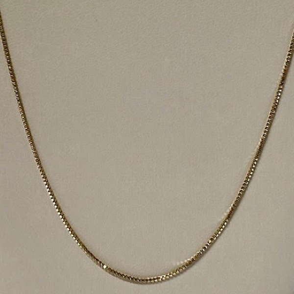 Yellow Gold 10kt. Heavy Box 16"