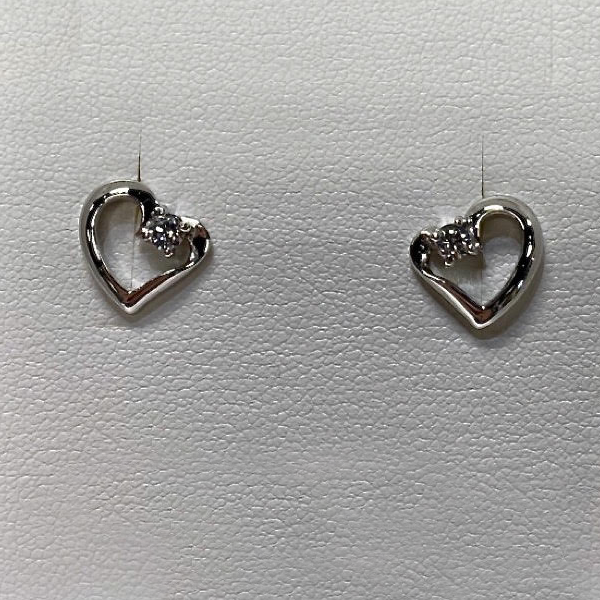 Silver Cubic Studs