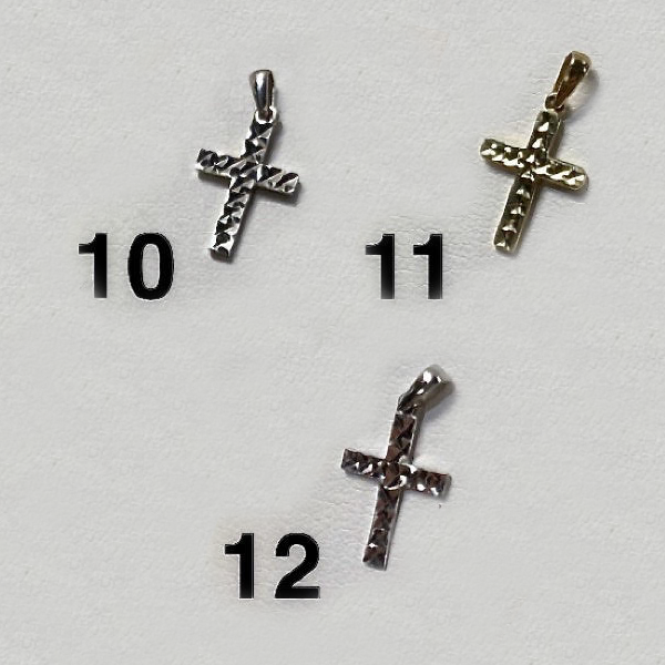Cross Pendants 10kt. Gold