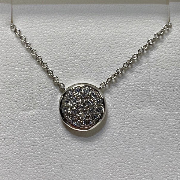 Silver Cubic Necklace
