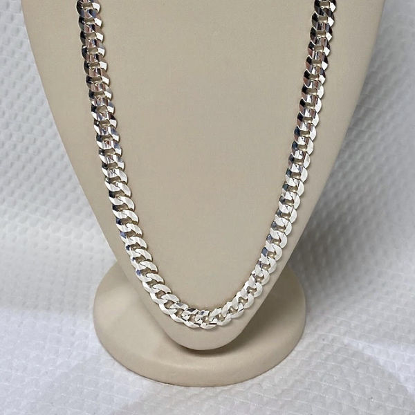 Sterling Silver Curb 20"