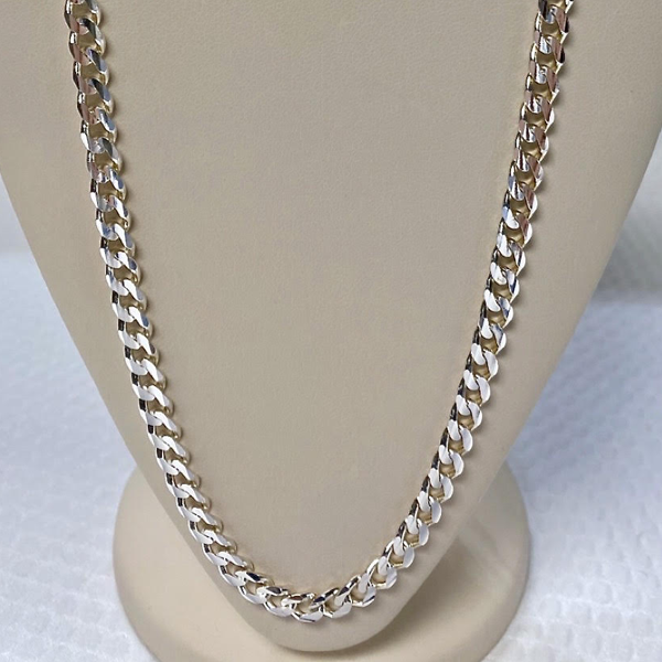 Sterling Silver Curb 20"