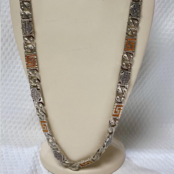 Harley Davidson Silver Chain 22"