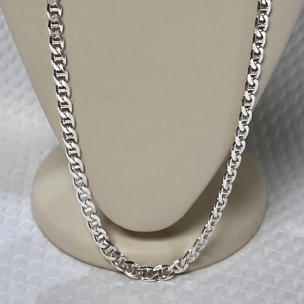 Sterling Silver Gucci Link 22"