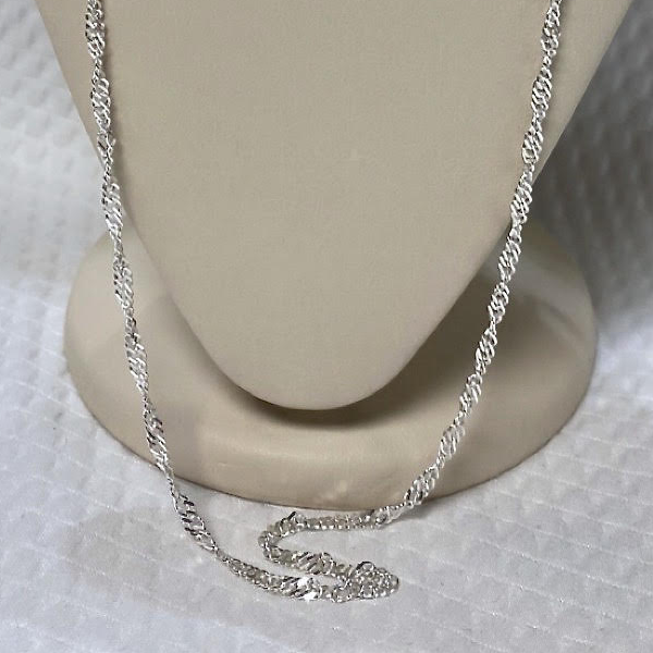 Sterling Silver Singapore 24"