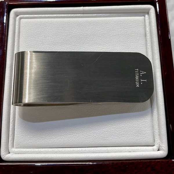 Titanium Money Clip