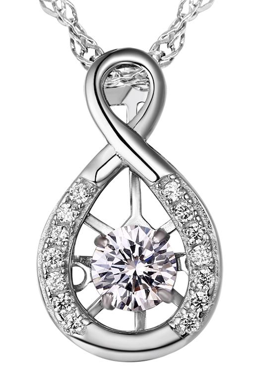 Sterling Silver Cubic Pulse Pendant