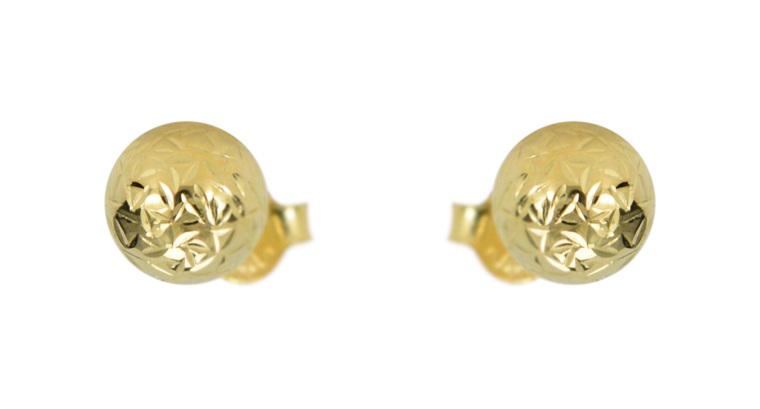 14kt Yellow Gold Studs