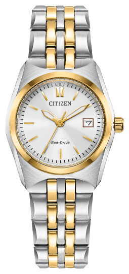 ladies 2 tone citizen eco-drive