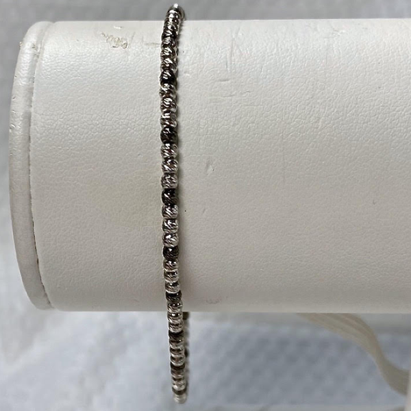 Silver & Black Bracelet