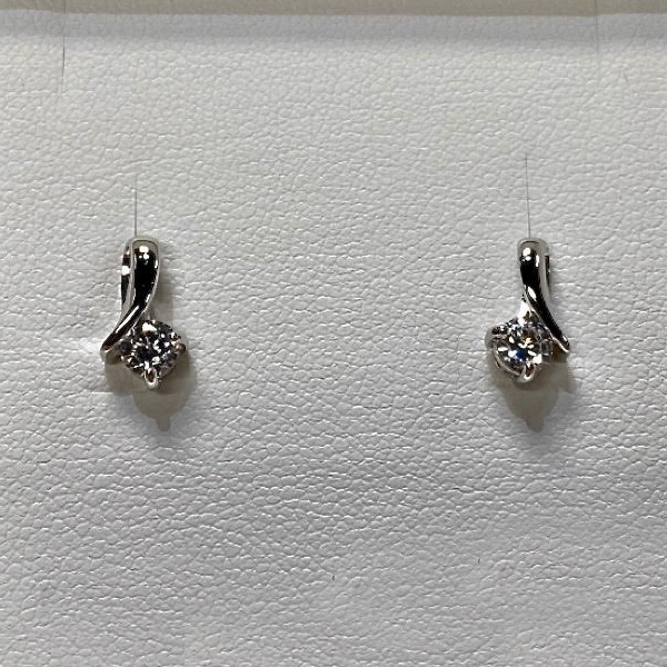 Silver Cubic Studs