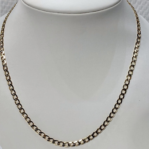Yellow Gold 10kt. 20" Curb