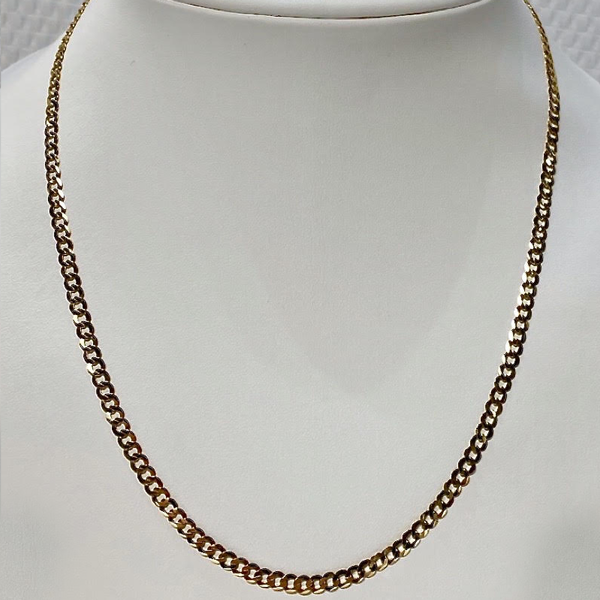 Yellow Gold 10kt. 20" small Curb