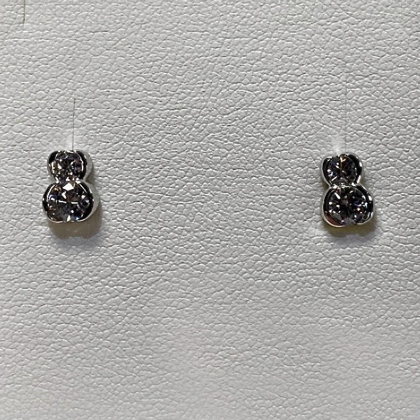 Silver Cubic Studs