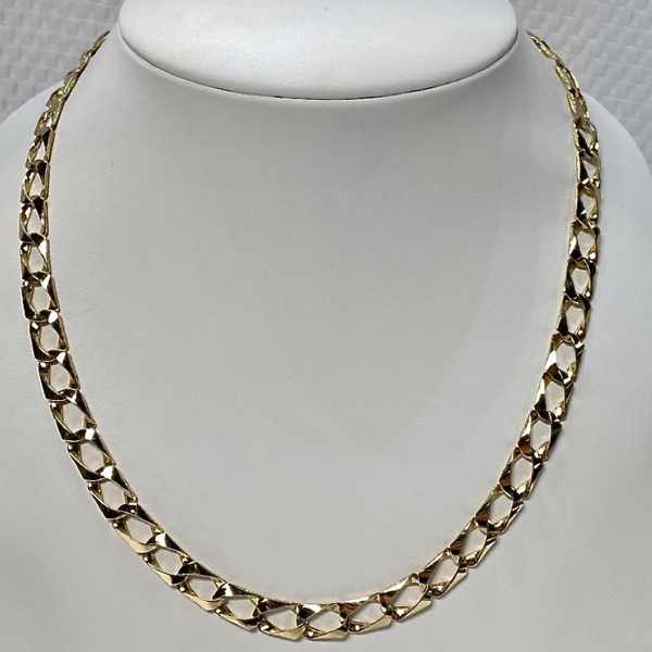 Yellow Gold 10kt. 20" Square