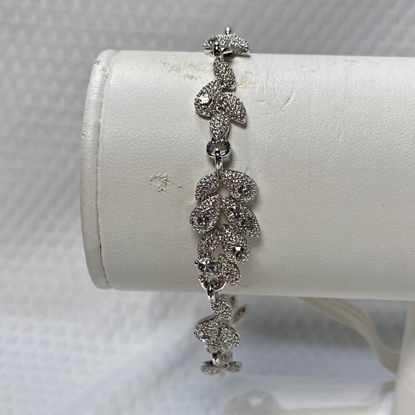 Silver Cubic Bracelet