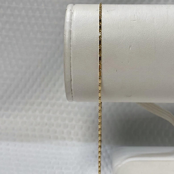 Yellow Gold 10kt. Anklet 10"