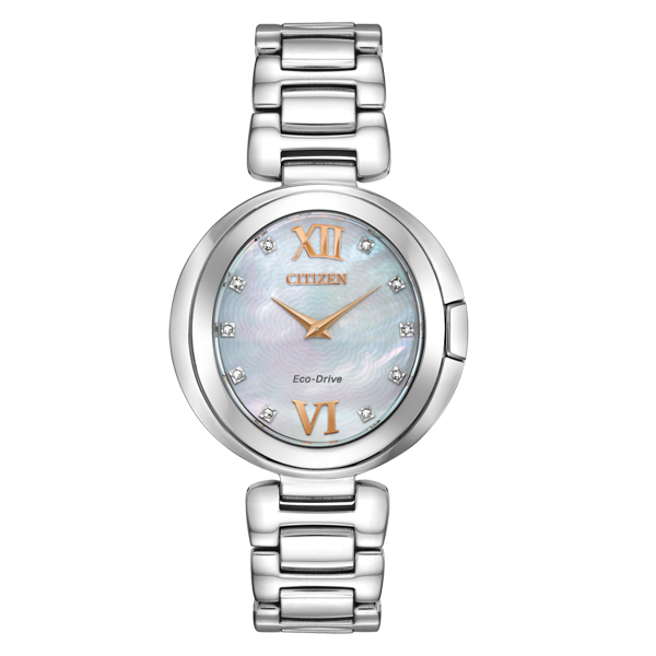 Silver Citizen (Bluish pinky face, crystals as numbers)