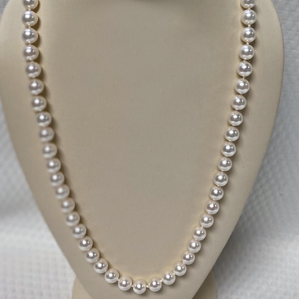 7mm Akoya Pearl 18"