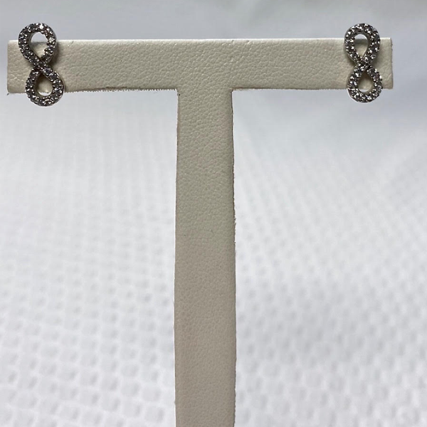 Silver Cubic Studs