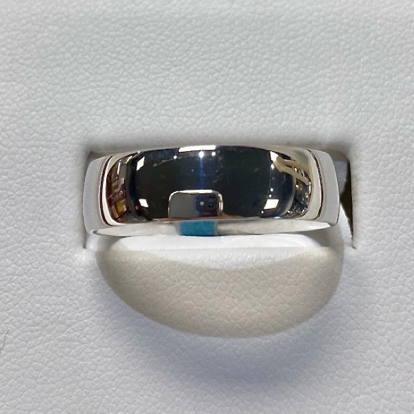White Gold 10kt. Ring 6mm