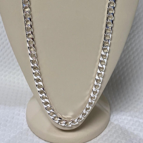 Sterling Silver Square Link 20"
