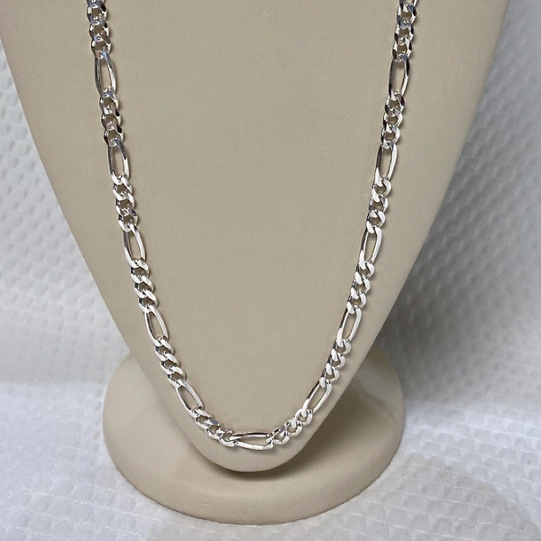 Sterling Silver Figaro 20"