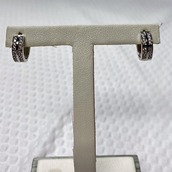 Silver Cubic Huggies