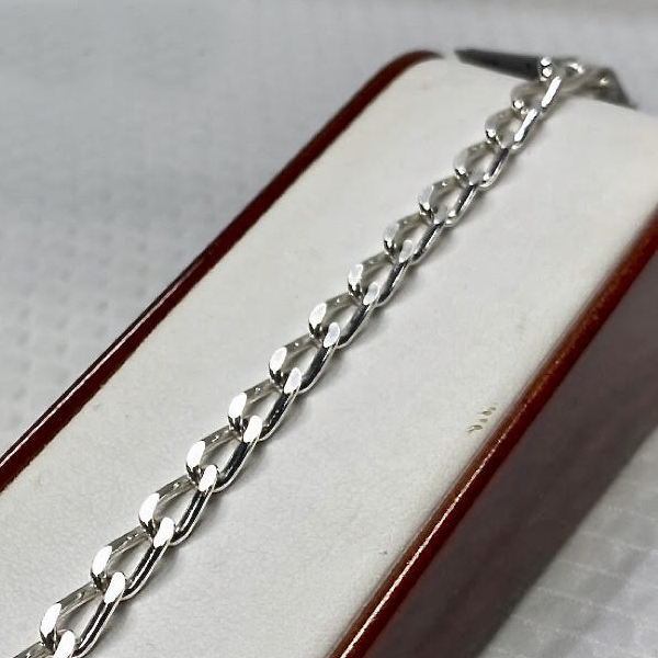 Sterling Silver Oval Link Bracelet