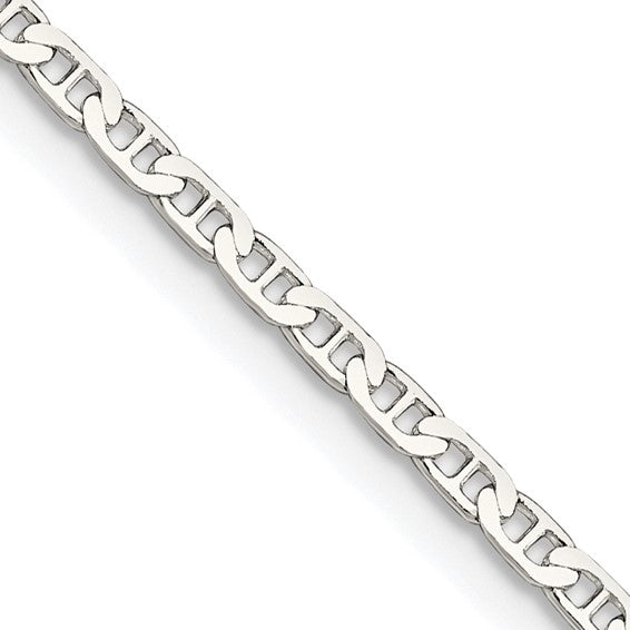 20" Sterling Silver Anchor Chain