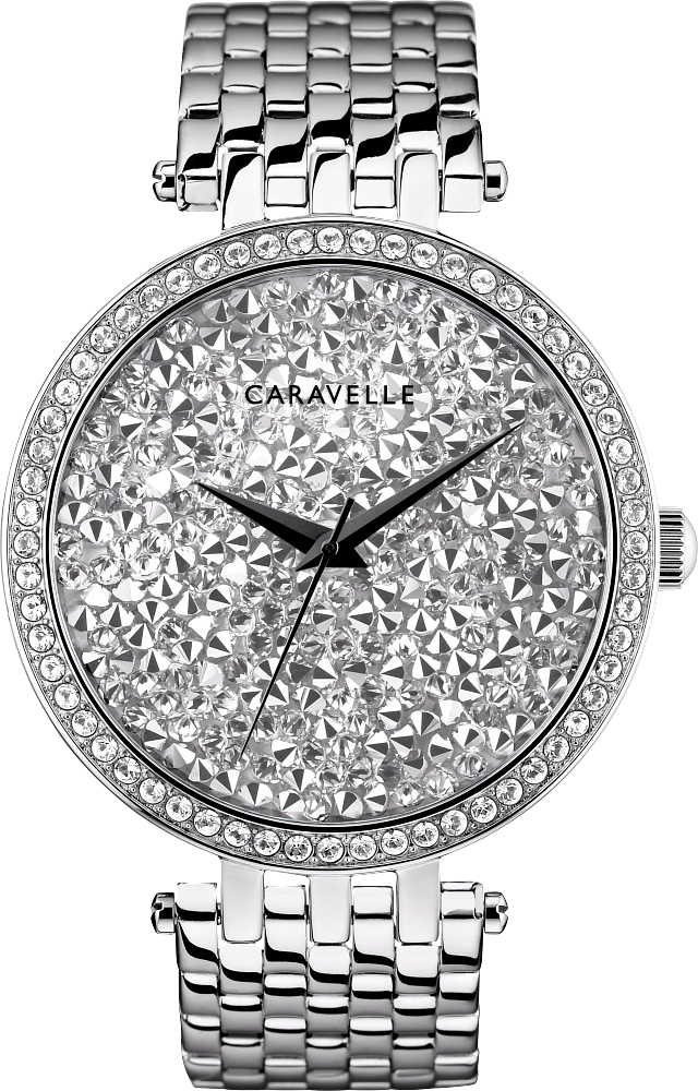 Ladies Silver & Crystal Watch