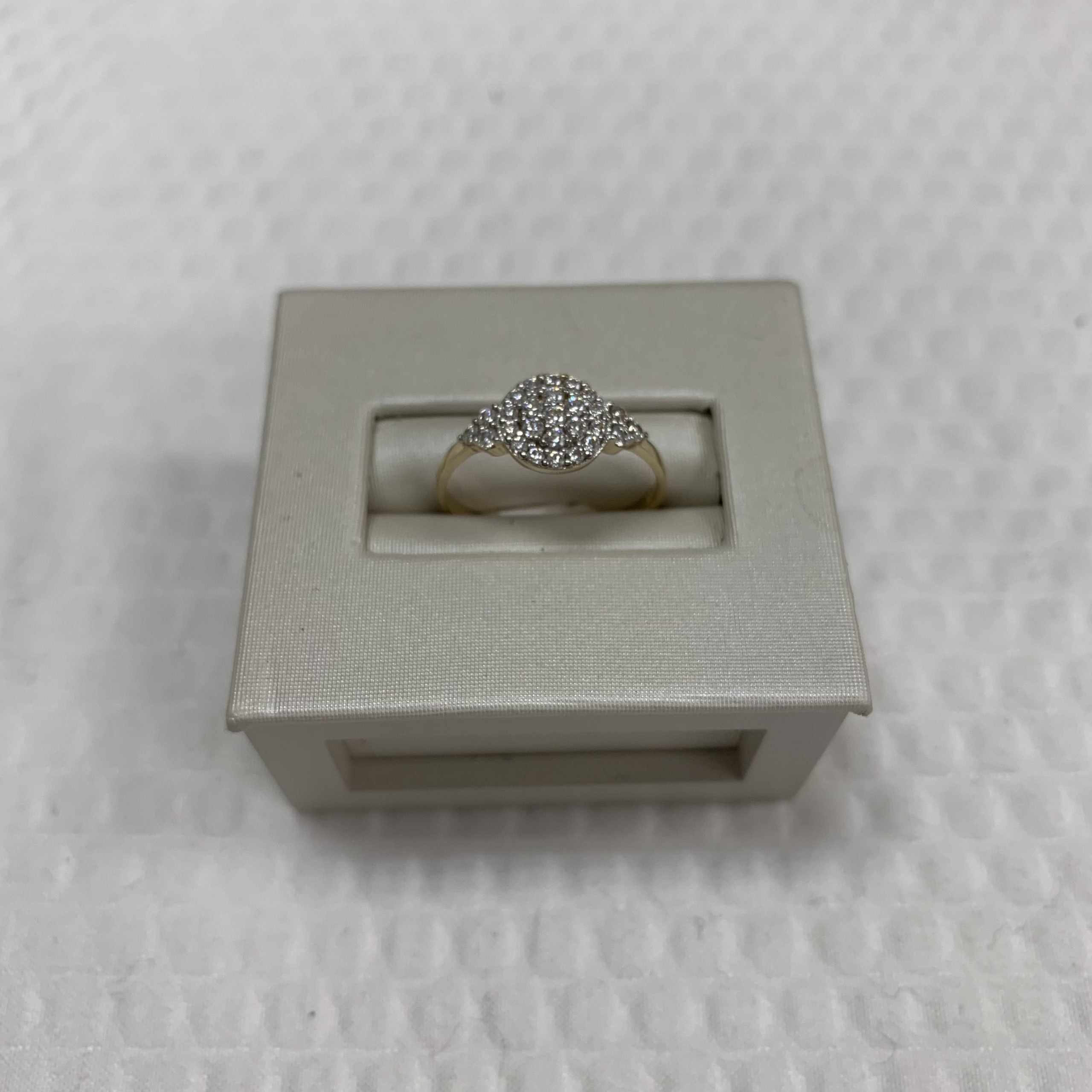 10kt Yellow Gold Cubic Ring