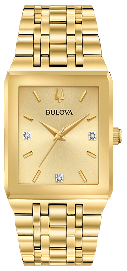 men's diamond bulova watch