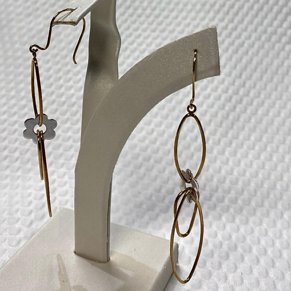 Yellow & White Gold 10kt.